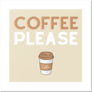 Coffee tee Posters and Art